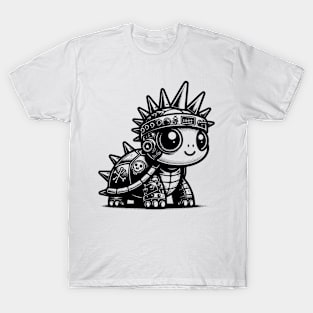 Gothic Punk Turtle T-Shirt